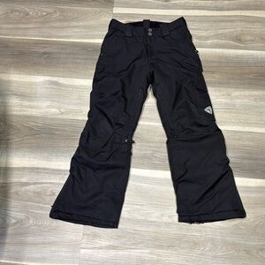 Firefly black snow / winter pants kids size small